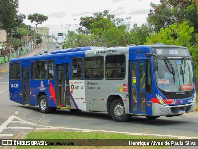 VB Transportes e Turismo VB-31.205 na cidade de Salto, São Paulo, Brasil, por Henrique Alves de Paula Silva. Número da foto: #11354977.