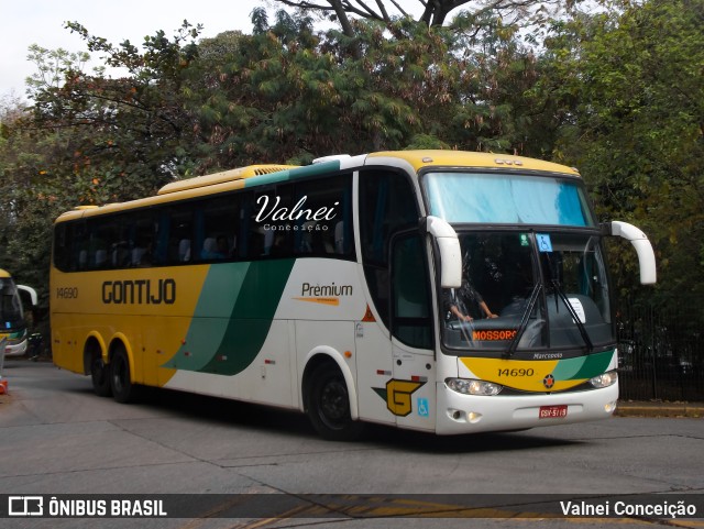 Empresa Gontijo de Transportes 14690 na cidade de São Paulo, São Paulo, Brasil, por Valnei Conceição. Número da foto: #11355288.