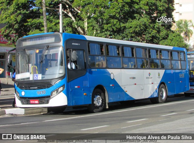 VB Transportes e Turismo 1410 na cidade de Campinas, São Paulo, Brasil, por Henrique Alves de Paula Silva. Número da foto: #11356116.