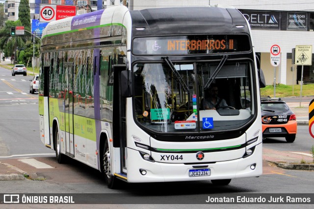 Auto Viação São José dos Pinhais XY044 na cidade de Curitiba, Paraná, Brasil, por Jonatan Eduardo Jurk Ramos. Número da foto: #11357659.