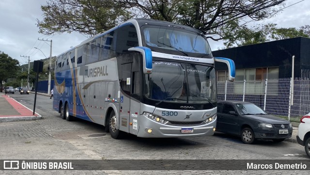 Turispall Transporte e Turismo 5300 na cidade de Vitória, Espírito Santo, Brasil, por Marcos Demetrio. ID da foto: 11358109.