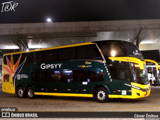 Viação Motta 19002 na cidade de Belo Horizonte, Minas Gerais, Brasil, por César Ônibus. Número da foto: #11359229.