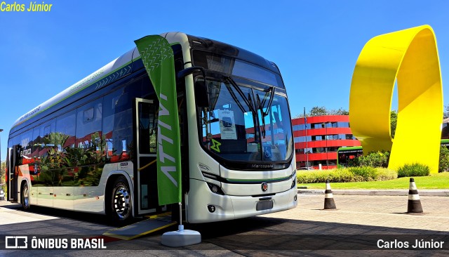 Marcopolo attivi padron low entry na cidade de Brasília, Distrito Federal, Brasil, por Carlos Júnior. ID da foto: 11356922.