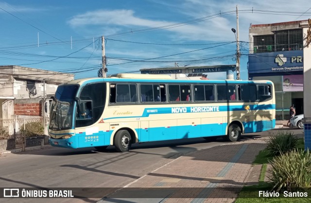 Viação Novo Horizonte 1018011 na cidade de Barra da Estiva, Bahia, Brasil, por Flávio  Santos. ID da foto: 11356757.