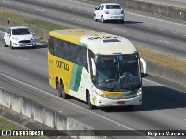 Empresa Gontijo de Transportes 18320 na cidade de São José dos Campos, São Paulo, Brasil, por Rogerio Marques. ID da foto: 11356882.