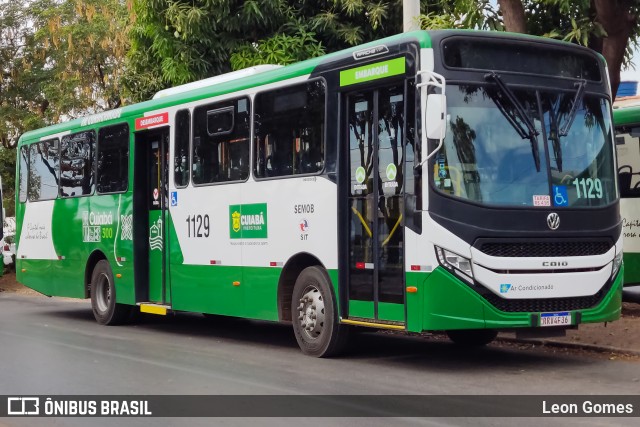 Viação Paraense Cuiabá Transportes 1129 na cidade de Cuiabá, Mato Grosso, Brasil, por Leon Gomes. ID da foto: 11359300.