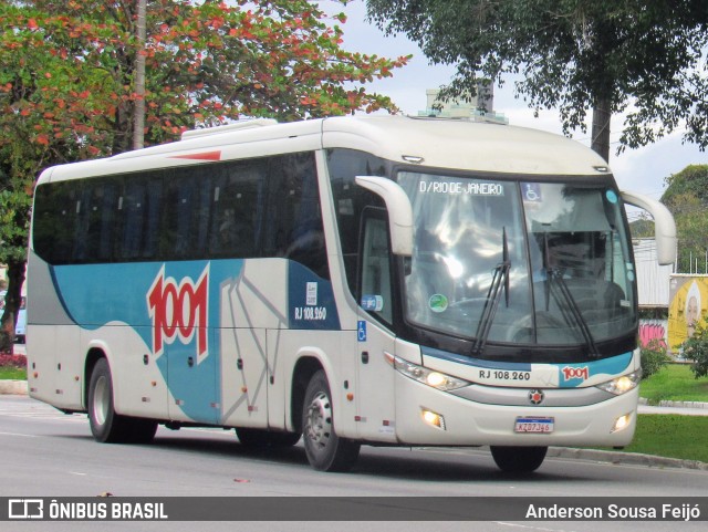 Auto Viação 1001 RJ 108.260 na cidade de Macaé, Rio de Janeiro, Brasil, por Anderson Sousa Feijó. ID da foto: 11358655.