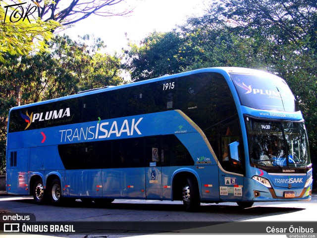 Trans Isaak Turismo 1915 na cidade de São Paulo, São Paulo, Brasil, por César Ônibus. Número da foto: #11359231.