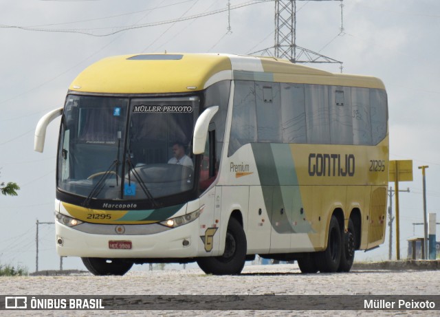 Empresa Gontijo de Transportes 21295 na cidade de Rio Largo, Alagoas, Brasil, por Müller Peixoto. ID da foto: 11359176.