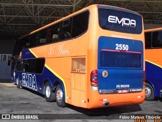 EMDA Tur 2550 na cidade de Varginha, Minas Gerais, Brasil, por Fábio Mateus Tibúrcio. Número da foto: #11356752.