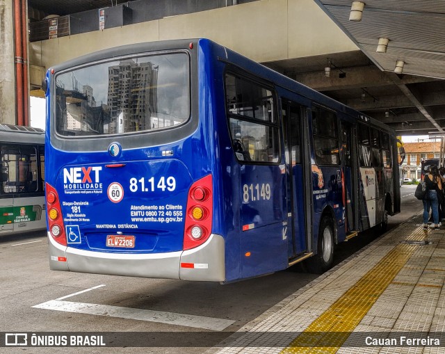Next Mobilidade - ABC Sistema de Transporte 81.149 na cidade de São Paulo, São Paulo, Brasil, por Cauan Ferreira. Número da foto: #11359338.