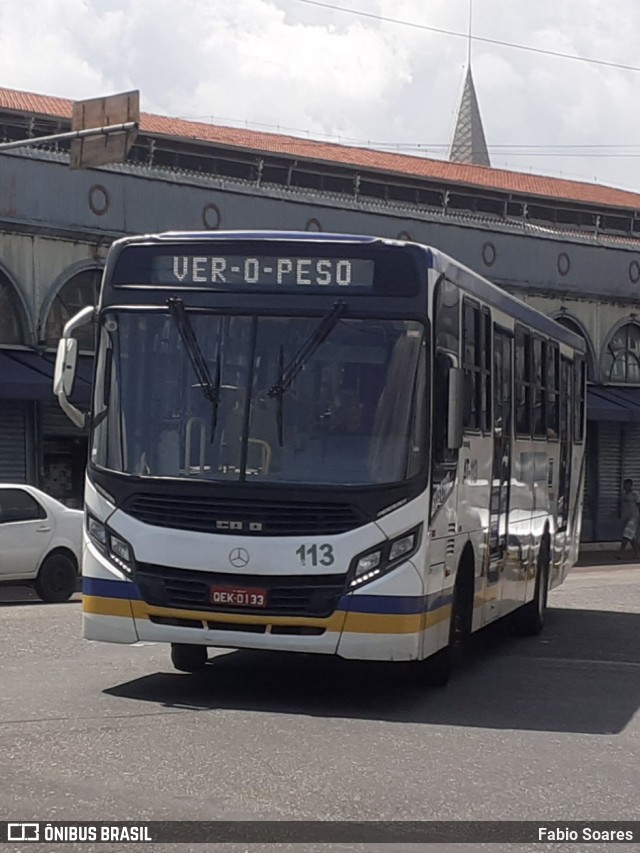 Empresa de Transportes Nova Marambaia AT-113 na cidade de Belém, Pará, Brasil, por Fabio Soares. ID da foto: 11361097.