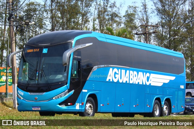 Viação Águia Branca 14016 na cidade de Resende, Rio de Janeiro, Brasil, por Paulo Henrique Pereira Borges. Número da foto: #11360528.