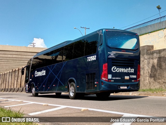 Viação Cometa 721502 na cidade de Campinas, São Paulo, Brasil, por José Eduardo Garcia Pontual. Número da foto: #11359918.