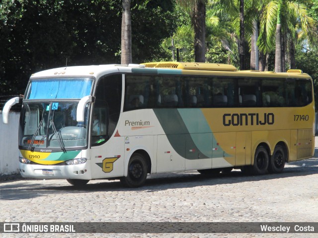 Empresa Gontijo de Transportes 17140 na cidade de Fortaleza, Ceará, Brasil, por Wescley  Costa. ID da foto: 11360872.