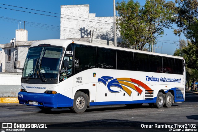Turimex Internacional 9674 na cidade de Gustavo A. Madero, Ciudad de México, México, por Omar Ramírez Thor2102. Número da foto: #11359416.