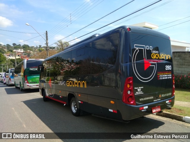 Turismo Giovanini 280 na cidade de Atibaia, São Paulo, Brasil, por Guilherme Esteves Peruzzi. ID da foto: 11360207.