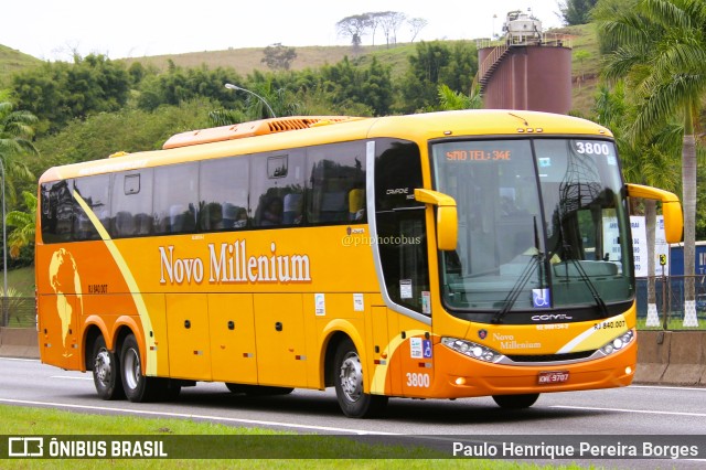 Novo Millenium Turismo 3800 na cidade de Piraí, Rio de Janeiro, Brasil, por Paulo Henrique Pereira Borges. Número da foto: #11360774.