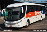 Unesul de Transportes 5204 na cidade de Porto Alegre, Rio Grande do Sul, Brasil, por Alyson Frank Ehlert Ferreira. Número da foto: #:id.