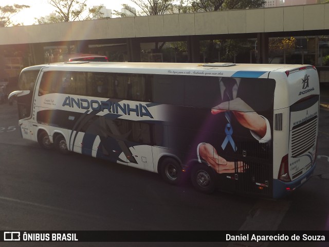 Empresa de Transportes Andorinha 7404 na cidade de Ribeirão Preto, São Paulo, Brasil, por Daniel Aparecido de Souza. Número da foto: #11363439.