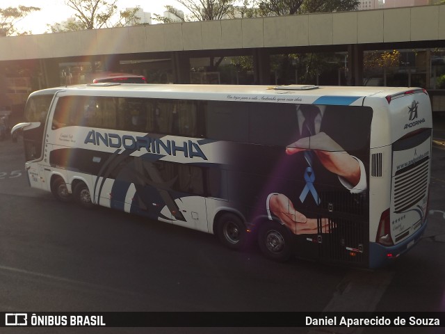 Empresa de Transportes Andorinha 7404 na cidade de Ribeirão Preto, São Paulo, Brasil, por Daniel Aparecido de Souza. ID da foto: 11363439.