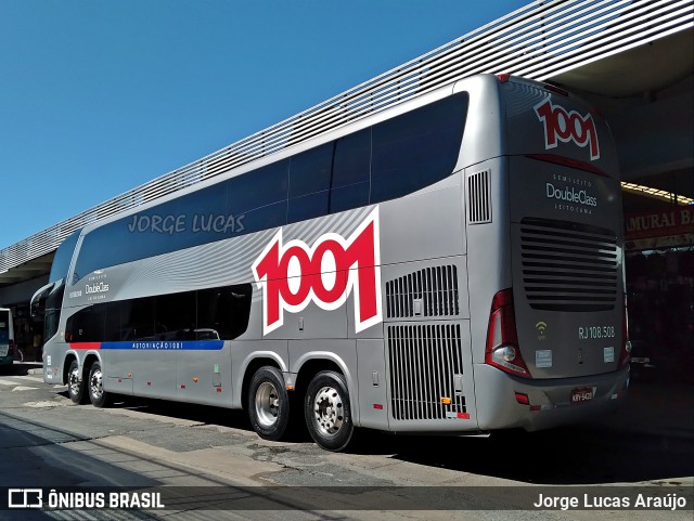 Auto Viação 1001 RJ 108.508 na cidade de Rio de Janeiro, Rio de Janeiro, Brasil, por Jorge Lucas Araújo. ID da foto: 11362885.