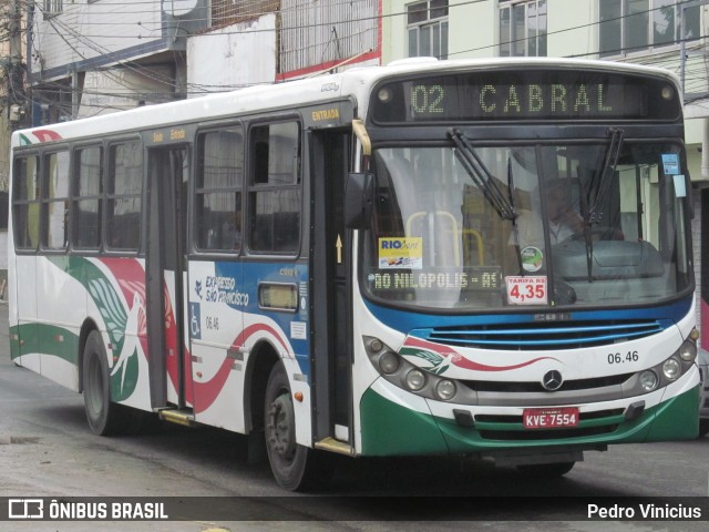 Expresso São Francisco 06.46 na cidade de Nilópolis, Rio de Janeiro, Brasil, por Pedro Vinicius. Número da foto: #11361605.