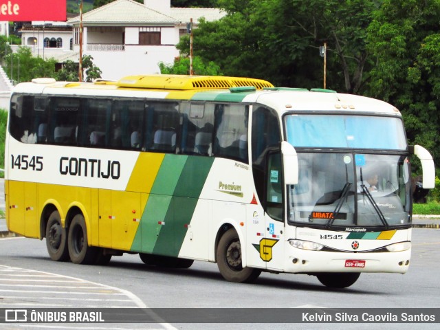 Empresa Gontijo de Transportes 14545 na cidade de Formiga, Minas Gerais, Brasil, por Kelvin Silva Caovila Santos. ID da foto: 11363111.