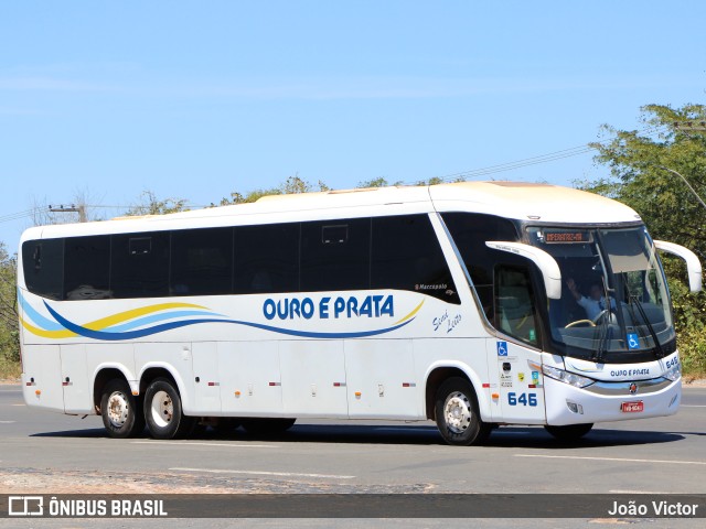 Viação Ouro e Prata 646 na cidade de Timon, Maranhão, Brasil, por João Victor. Número da foto: #11362480.