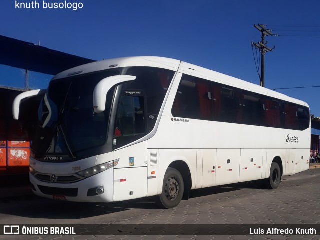 Júnior Turismo 7008 na cidade de Rio Grande, Rio Grande do Sul, Brasil, por Luis Alfredo Knuth. Número da foto: #11361878.
