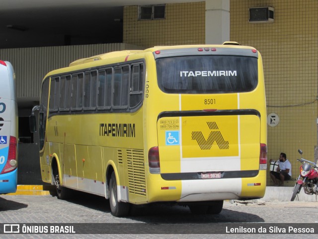 Viação Itapemirim 8501 na cidade de Caruaru, Pernambuco, Brasil, por Lenilson da Silva Pessoa. ID da foto: 11362330.