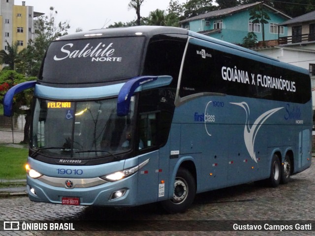 Expresso Satélite Norte 19010 na cidade de Joinville, Santa Catarina, Brasil, por Gustavo Campos Gatti. Número da foto: #11361378.