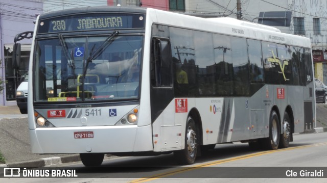 Next Mobilidade - ABC Sistema de Transporte 5411 na cidade de São Paulo, São Paulo, Brasil, por Cle Giraldi. ID da foto: 11361449.