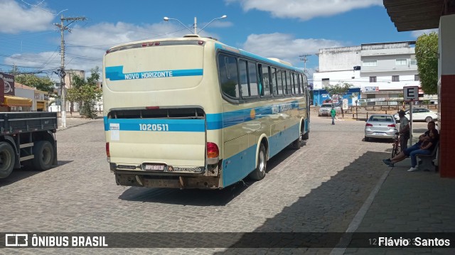 Viação Novo Horizonte 1020511 na cidade de Tanhaçu, Bahia, Brasil, por Flávio  Santos. Número da foto: #11362750.