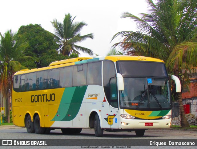 Empresa Gontijo de Transportes 14500 na cidade de Eunápolis, Bahia, Brasil, por Eriques  Damasceno. Número da foto: #11363474.