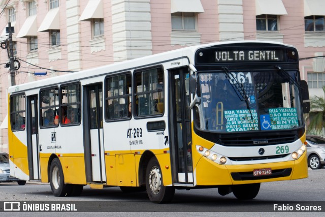 Empresa de Transportes Nova Marambaia AT-269 na cidade de Belém, Pará, Brasil, por Fabio Soares. ID da foto: 11362373.