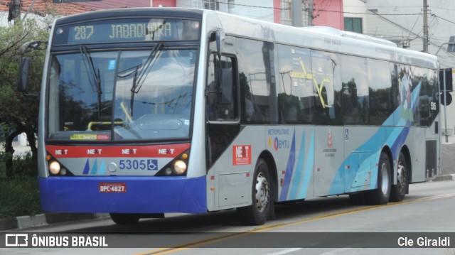 Next Mobilidade - ABC Sistema de Transporte 5305 na cidade de São Paulo, São Paulo, Brasil, por Cle Giraldi. ID da foto: 11361509.