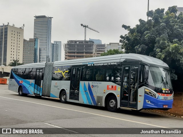 Next Mobilidade - ABC Sistema de Transporte 8265 na cidade de São Paulo, São Paulo, Brasil, por Jonathan Braandão. ID da foto: 11361692.