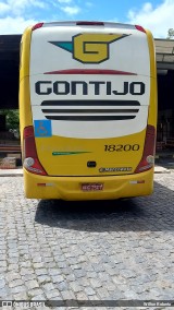 Empresa Gontijo de Transportes 18200 na cidade de Itapetinga, Bahia, Brasil, por Wilton Roberto. Número da foto: #11363700.