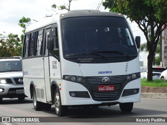 Vieira Transportes OAG0060 na cidade de Manaus, Amazonas, Brasil, por Kezedy Padilha. ID da foto: 11365044.