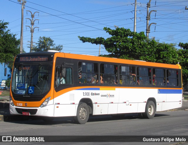 Rodotur Turismo 1.908 na cidade de Recife, Pernambuco, Brasil, por Gustavo Felipe Melo. ID da foto: 11364460.