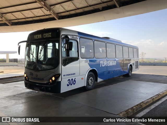 Turismar Transporte e Turismo 306 na cidade de Marília, São Paulo, Brasil, por Carlos Vinicius Estevão Menezes. Número da foto: #11363901.