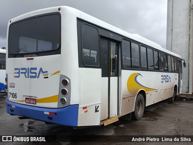 Transportes Metropolitanos Brisa 7106 na cidade de Salvador, Bahia, Brasil, por André Pietro  Lima da Silva. Número da foto: #11364406.