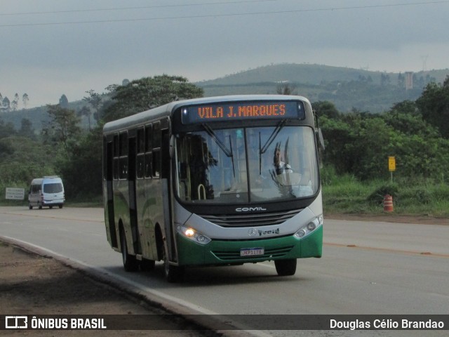 Turin Transportes 1377 na cidade de Congonhas, Minas Gerais, Brasil, por Douglas Célio Brandao. ID da foto: 11364809.