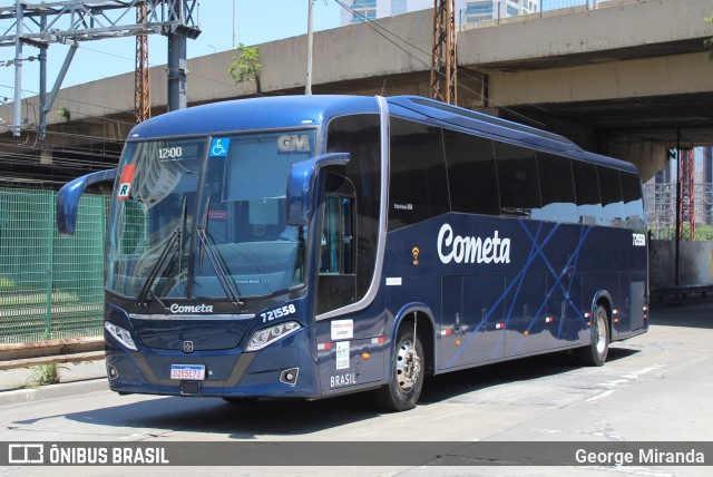 Viação Cometa 721558 na cidade de São Paulo, São Paulo, Brasil, por George Miranda. ID da foto: 11366236.