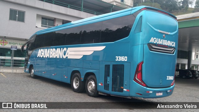 Viação Águia Branca 33160 na cidade de Atilio Vivacqua, Espírito Santo, Brasil, por Alexsandro Vieira. Número da foto: #11364058.