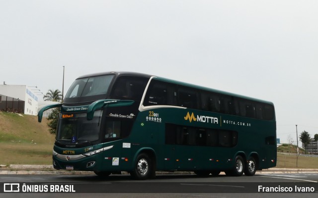 Viação Motta 23001 na cidade de Marília, São Paulo, Brasil, por Francisco Ivano. Número da foto: #11366724.
