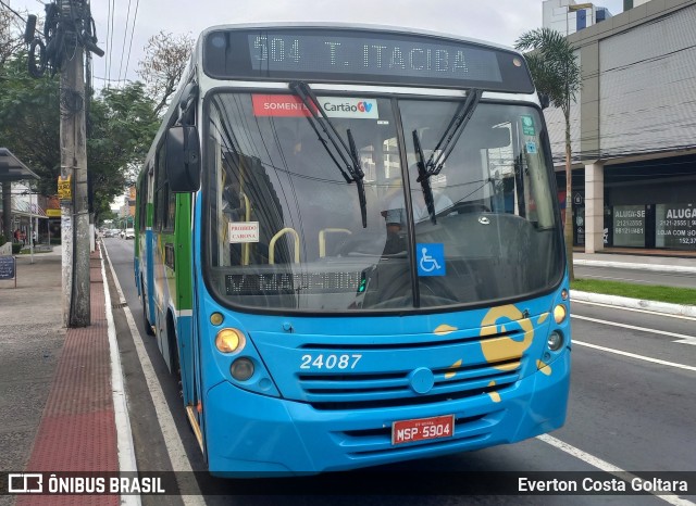 Unimar Transportes 24087 na cidade de Cariacica, Espírito Santo, Brasil, por Everton Costa Goltara. Número da foto: #11364862.