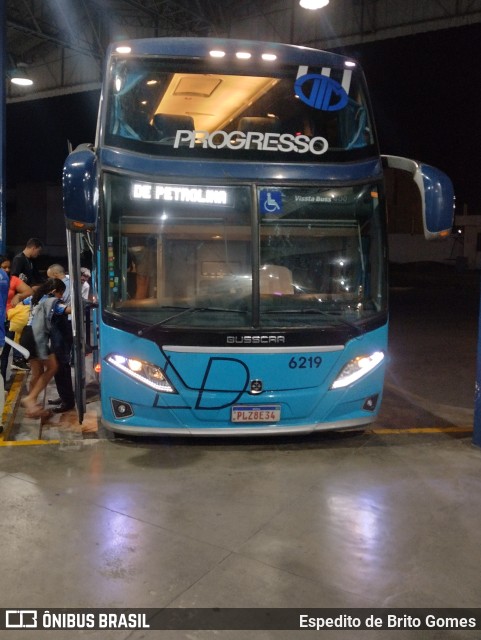 Auto Viação Progresso 6219 na cidade de Petrolina, Pernambuco, Brasil, por Espedito de Brito Gomes. Número da foto: #11364253.