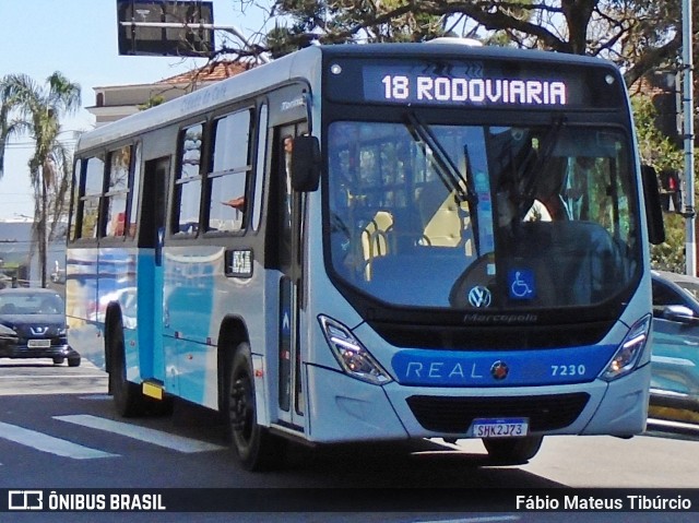Viação Real - Varginha 7230 na cidade de Varginha, Minas Gerais, Brasil, por Fábio Mateus Tibúrcio. Número da foto: #11365052.